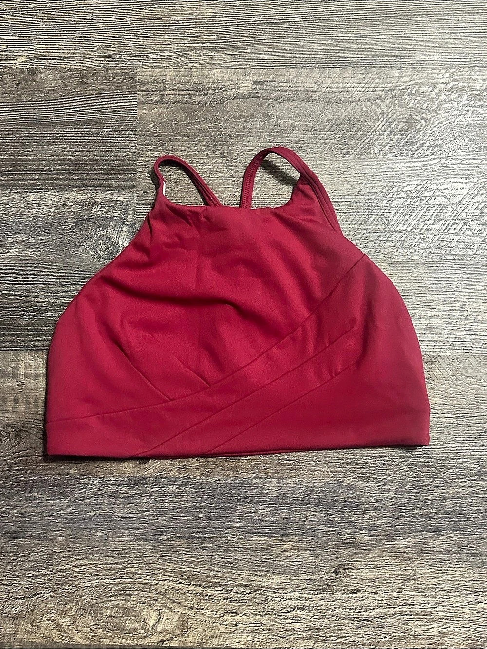 Lululemon Flow Y Wrap-Front High-Neck Bra Size 8